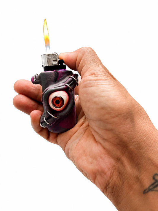 Funda para Mechero Artesanal | Hecha a Mano/The all-seeing eye